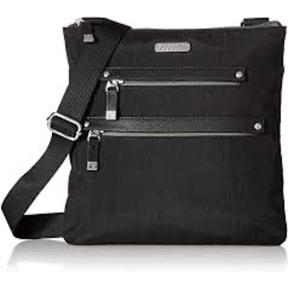 Baggallini All Around Nylon Black Crossbody Bag. - Picture 1 of 4